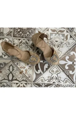 ALPARGATAS BEIGE RAFIA JOYA