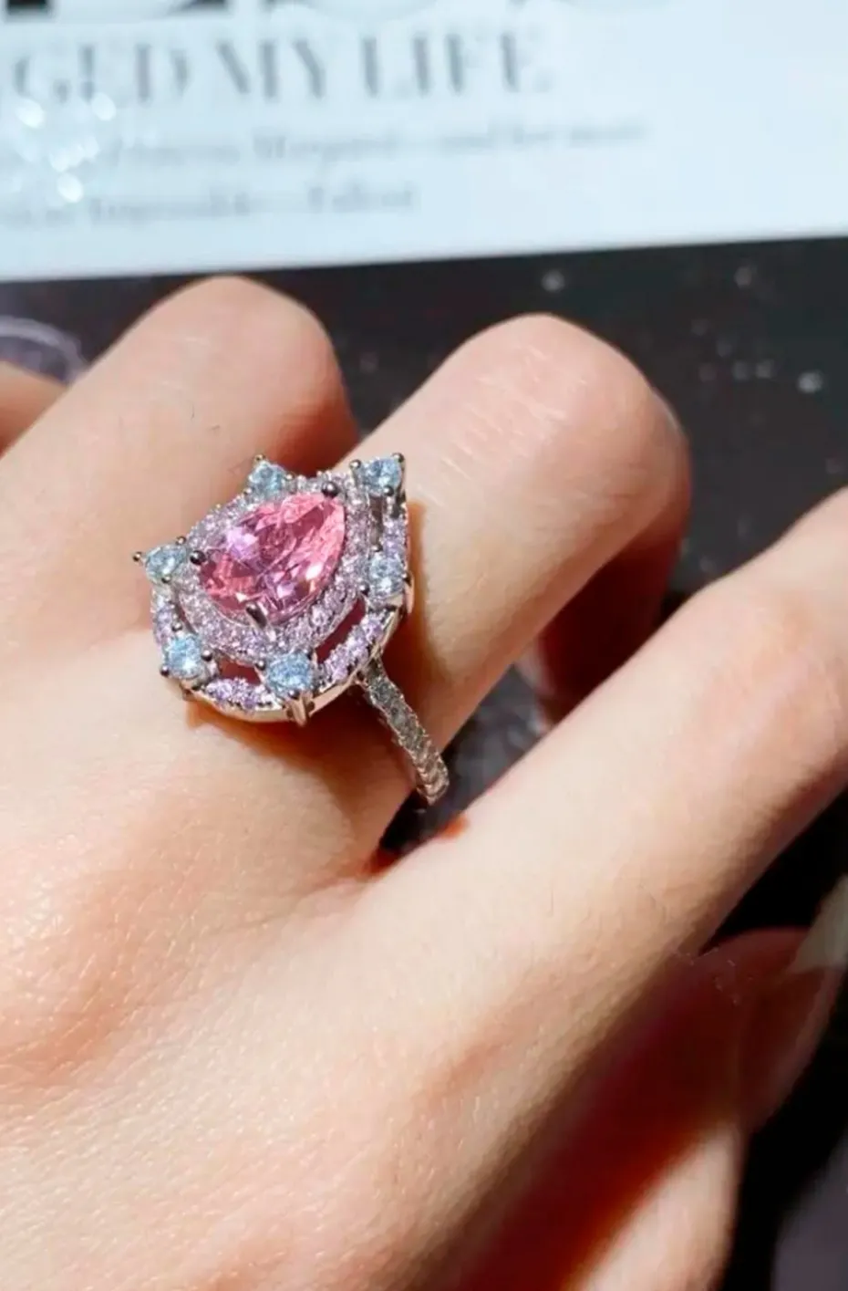 ANICHO DE PLATA DUCHESS PINK