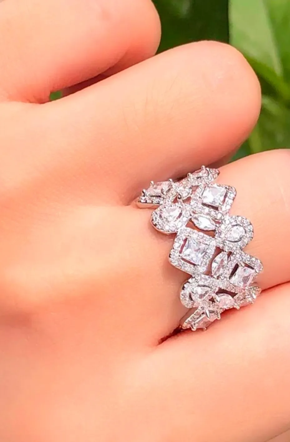 ANILLO SPARKLING PLATA