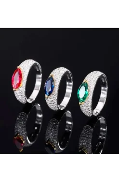 ANILLO AURA ZAFIRO AZUL