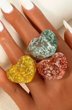 ANILLO CANDY VERDE AGUA