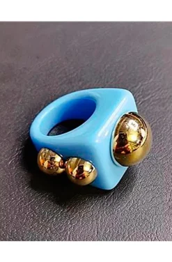 ANILLO CHUNKY BLUE