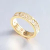 ANILLO CIRCONIAS DORADO