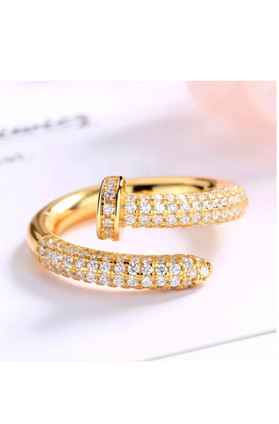ANILLO CLAVO GOLD
