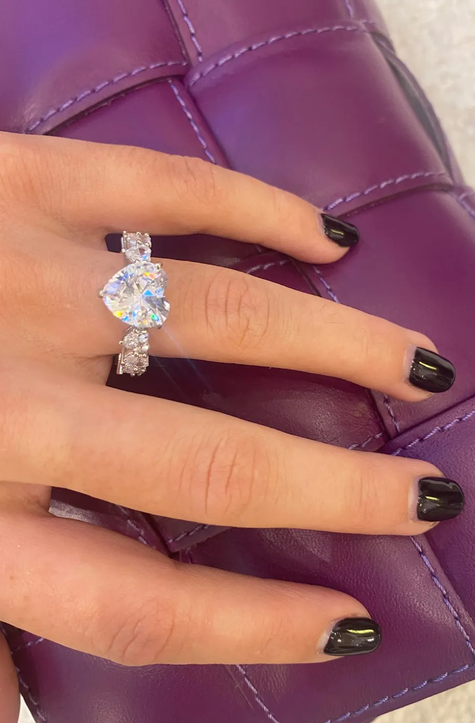 ANILLO CORAZONES PLATA