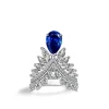 ANILLO DE PLATA PRINCESA ZAFIRO