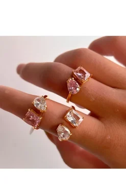 ANILLO DOBLE CRISTAL