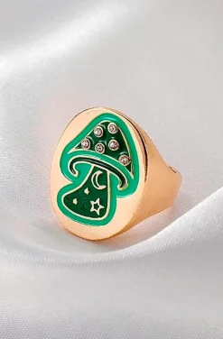 ANILLO MUSHROOM GREEN