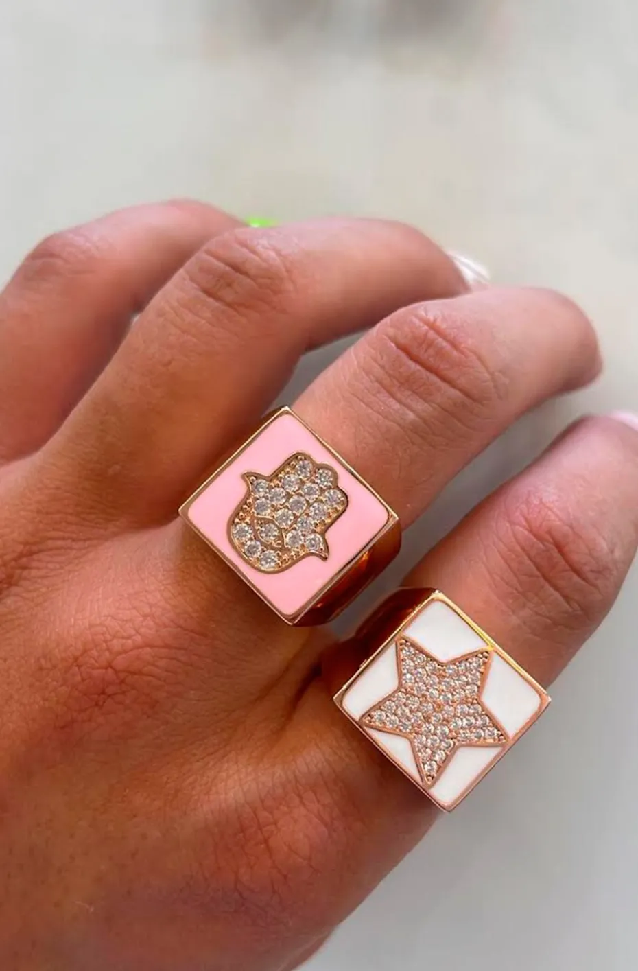 ANILLO RECTANGULAR SMILE