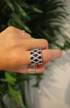 ANILLO ZAFIROS