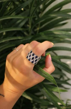 ANILLO ZAFIROS