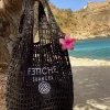 BEACH BAG NEGRO BY FETICHE SUANCES