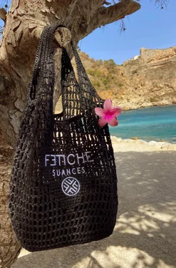 BEACH BAG NEGRO BY FETICHE SUANCES