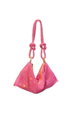 BOLSO CRISTALES PINK