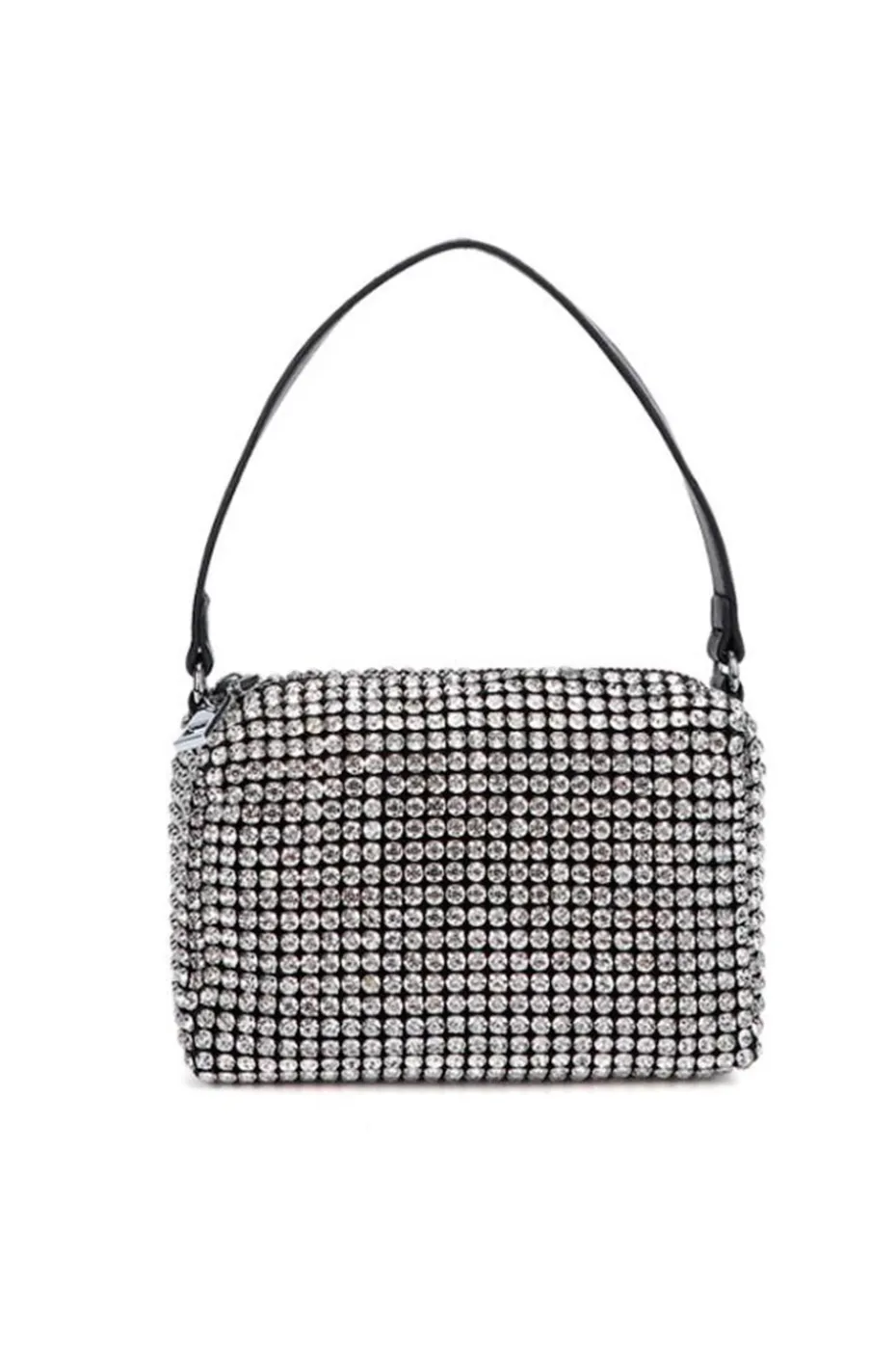 BOLSO DIAMONDS PLATA