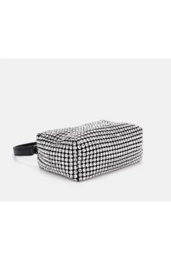 BOLSO DIAMONDS PLATA