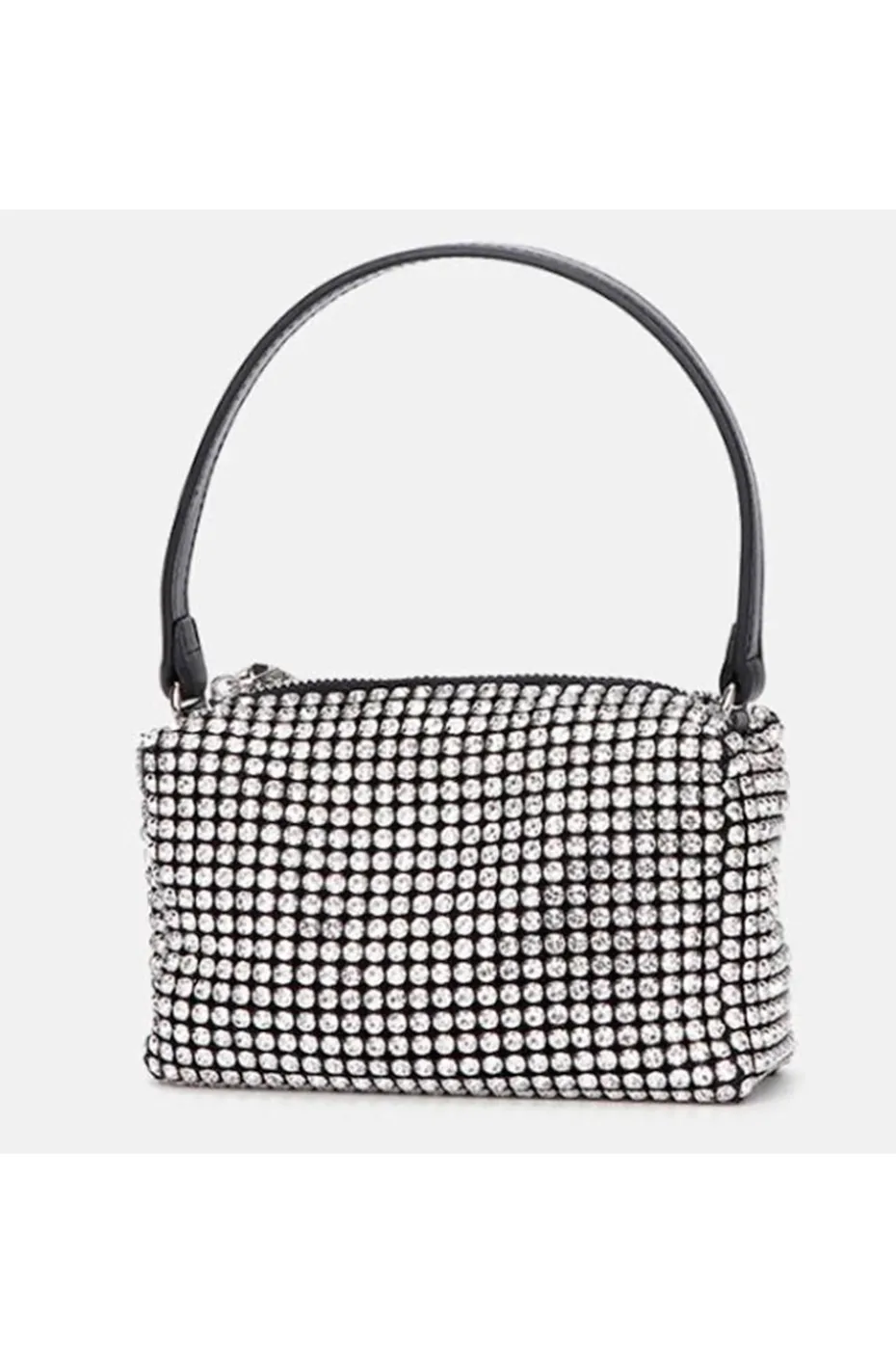 BOLSO DIAMONDS PLATA