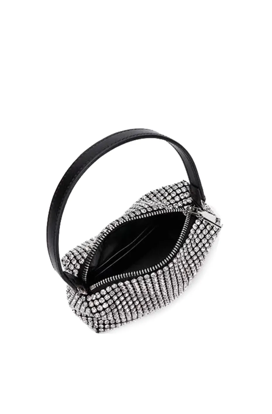 BOLSO DIAMONDS PLATA