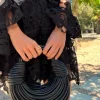 BOLSO NUDOS NEGRO
