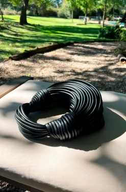 BOLSO NUDOS NEGRO
