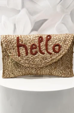 BOLSO RAFIA HELLO