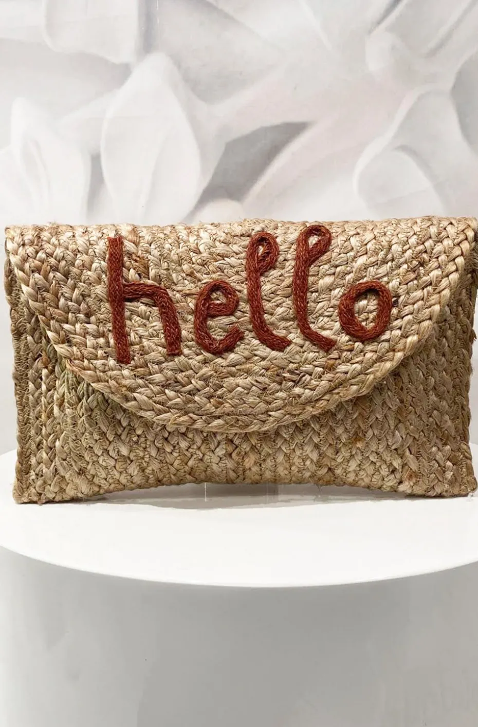 BOLSO RAFIA HELLO