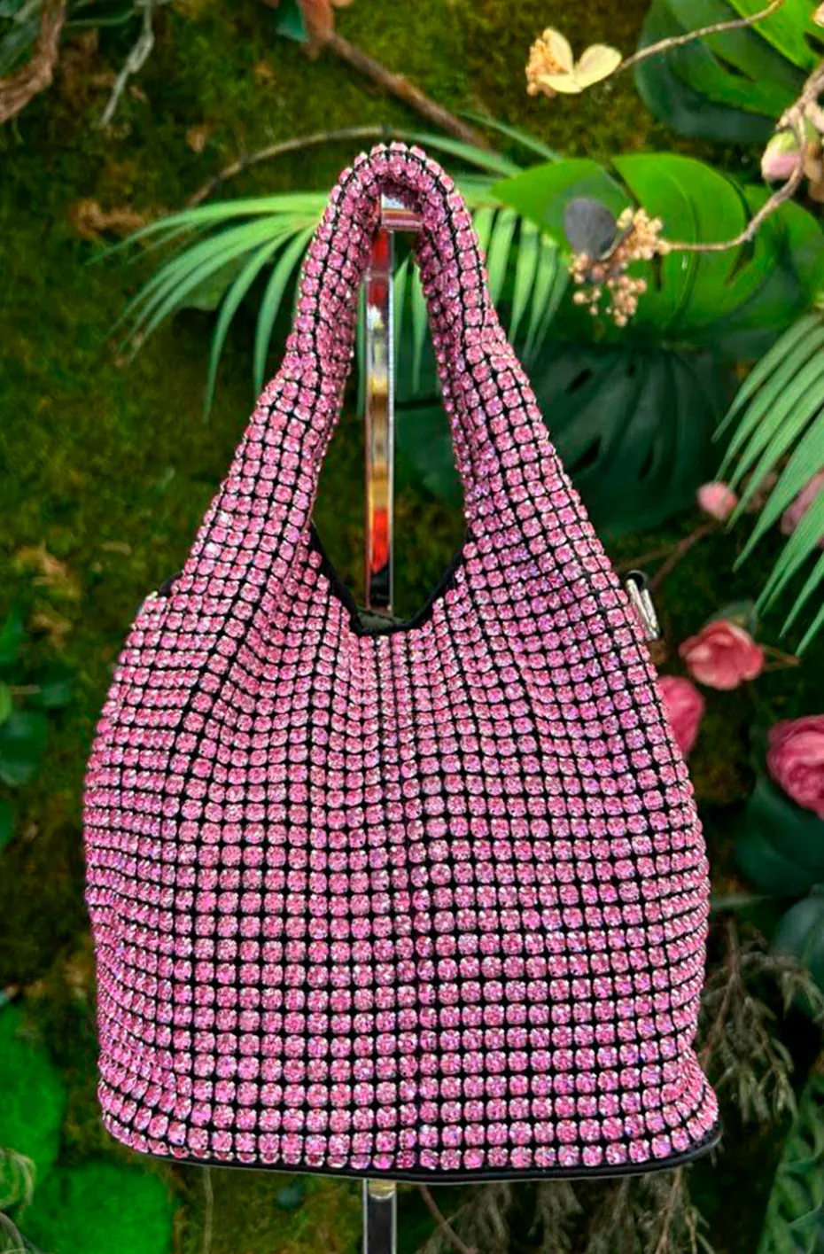 BOLSO SAQUITO JOYA ROSA