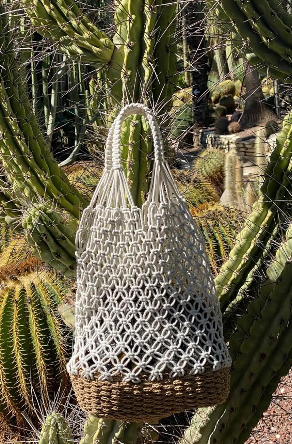 BOLSO TROPIC WHITE