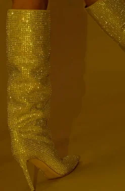 BOTAS BLING BLING PLATA