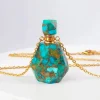 BOTELLITA BOHO-CHIC TURQUESA