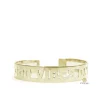 BRAZALETE GOOD VIBES ONLY DORADO