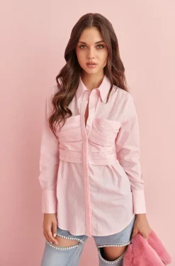 CAMISA BAHIA PINK SHIRT BY FETICHE SUANCES