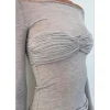 CAMISETA ECLIPSE BARDOT GRIS