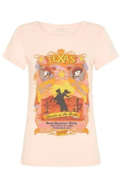 CAMISETA TEXAN BLUE MOON ORGANIC GIRLFRIEND TEE BY SPELL DESIGNS