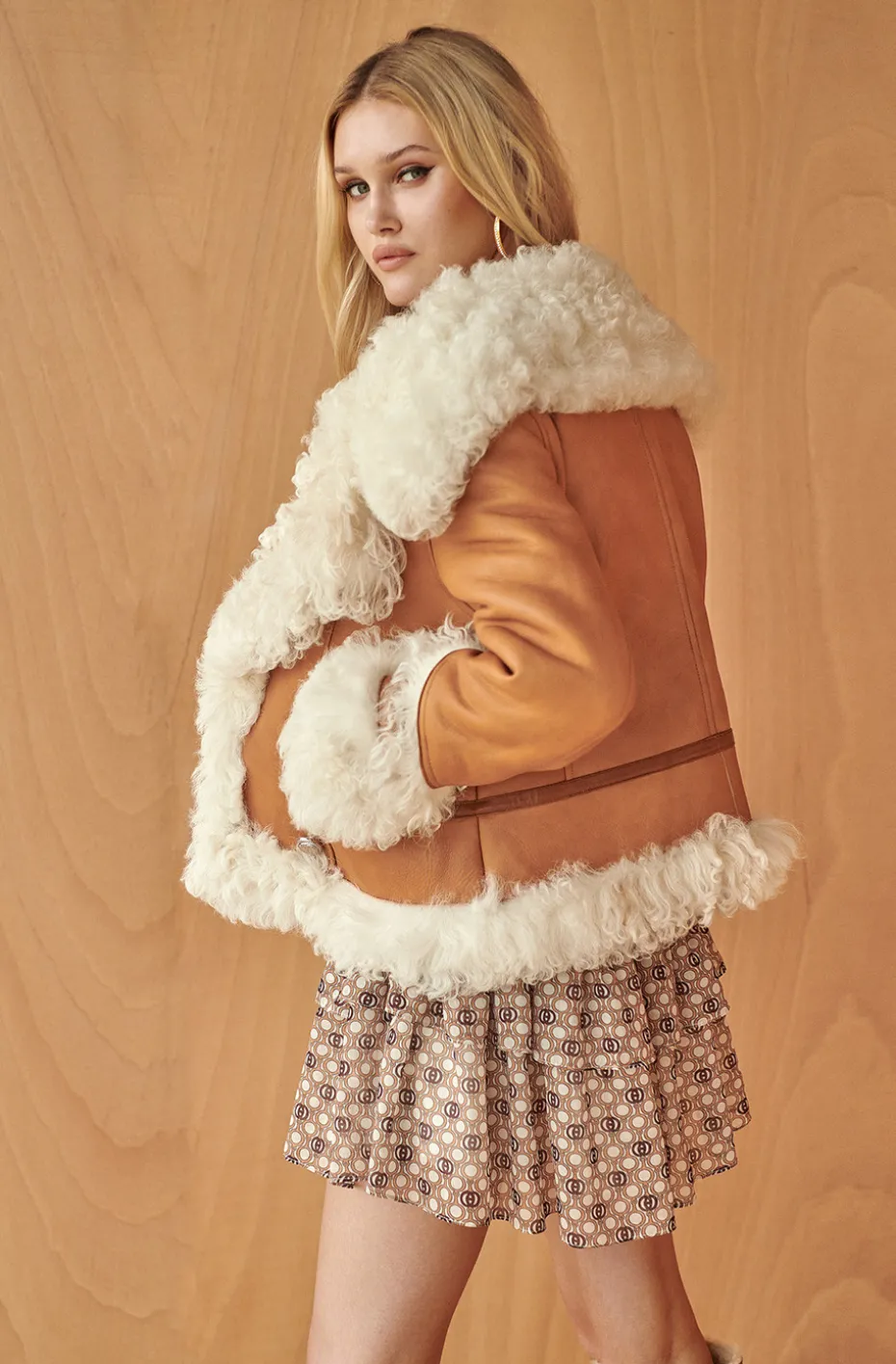 CHAQUETA DE PIEL CUERO MOSSY BY FETICHE SUANCES
