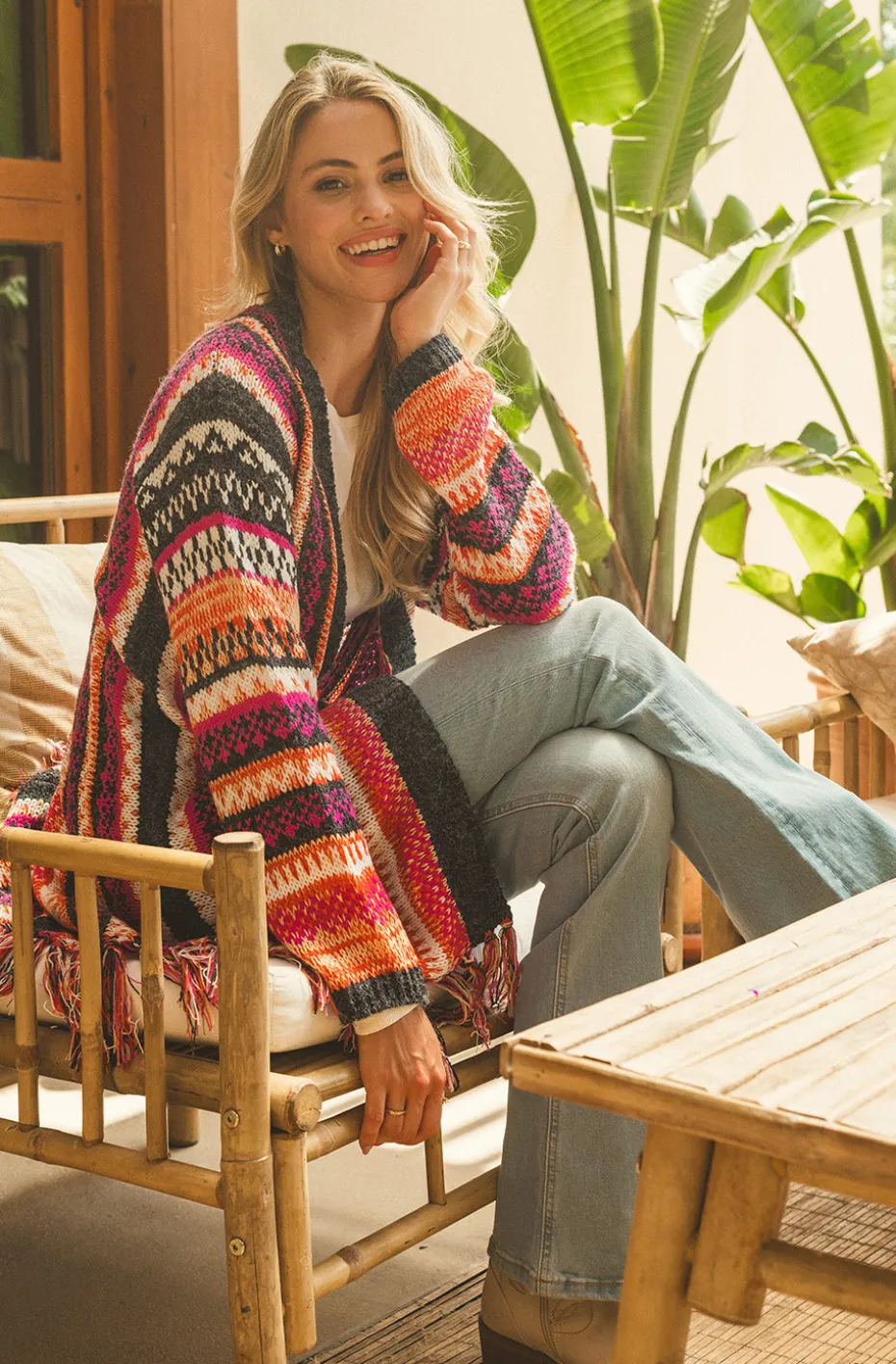 CHAQUETA DE PUNTO CALYPSO