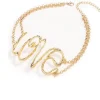 CHOCKER LOVE DORADO