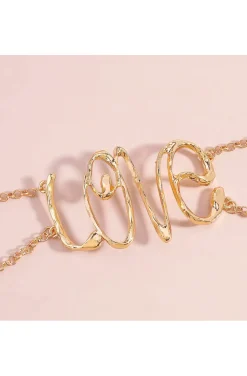 CHOCKER LOVE DORADO