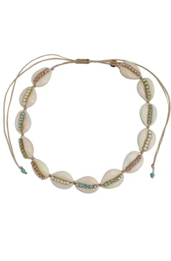 CHOKER CONCHAS SWAROVSKI MULTI