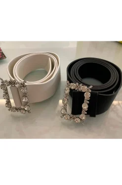 CINTURÓN JOYA OFF-WHITE