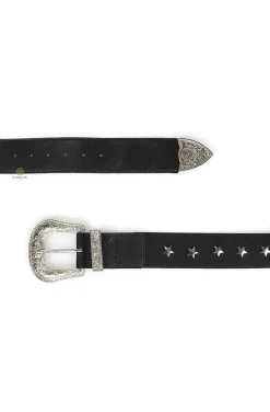 CINTURÓN STARS DYR NEGRO
