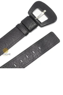 CINTURON ANCHO NEGRO
