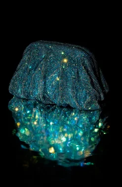 CLUTCH JOYA CRISTALES AZUL