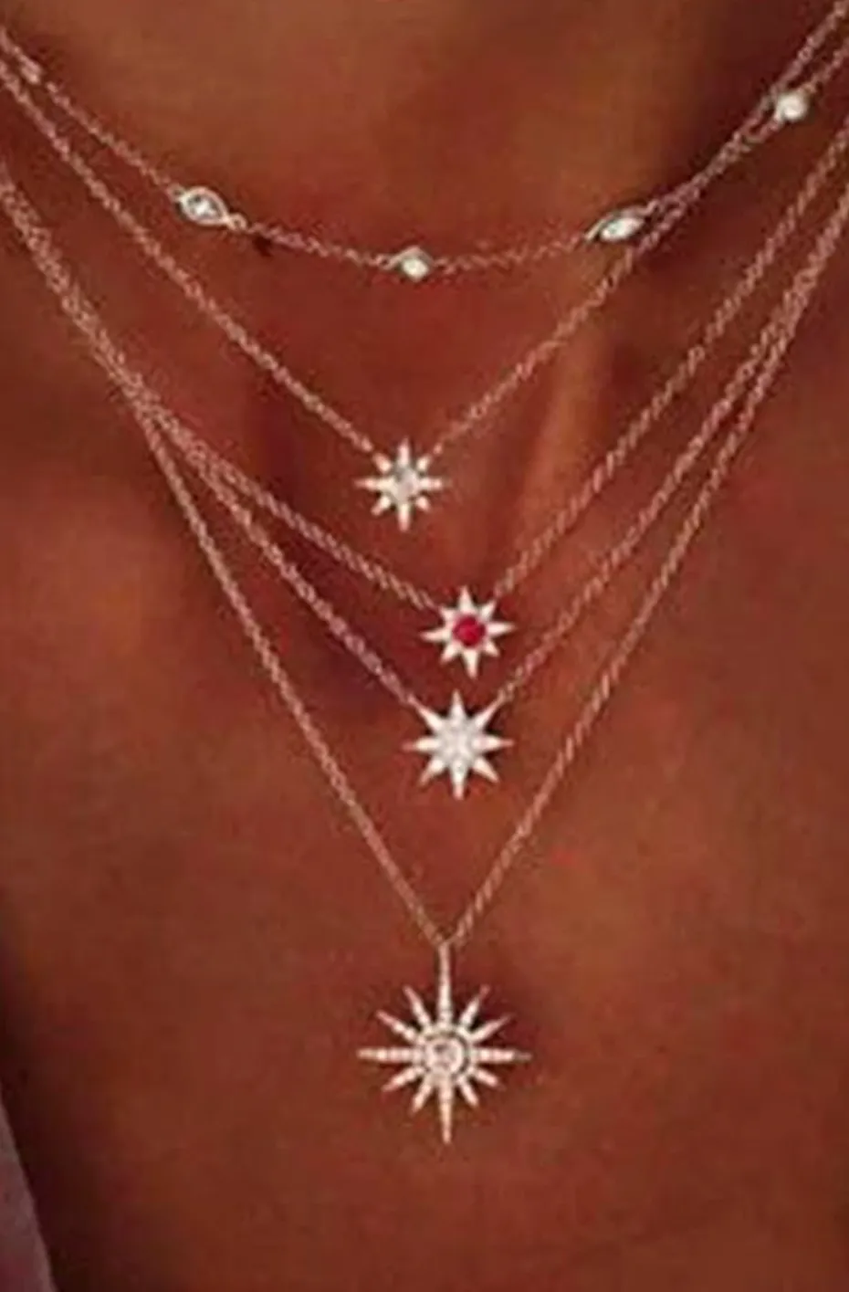 COLLAR BOHEMIAN ESTRELLAS
