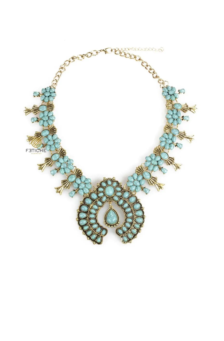 COLLAR BOHO TURQUESAS CALA