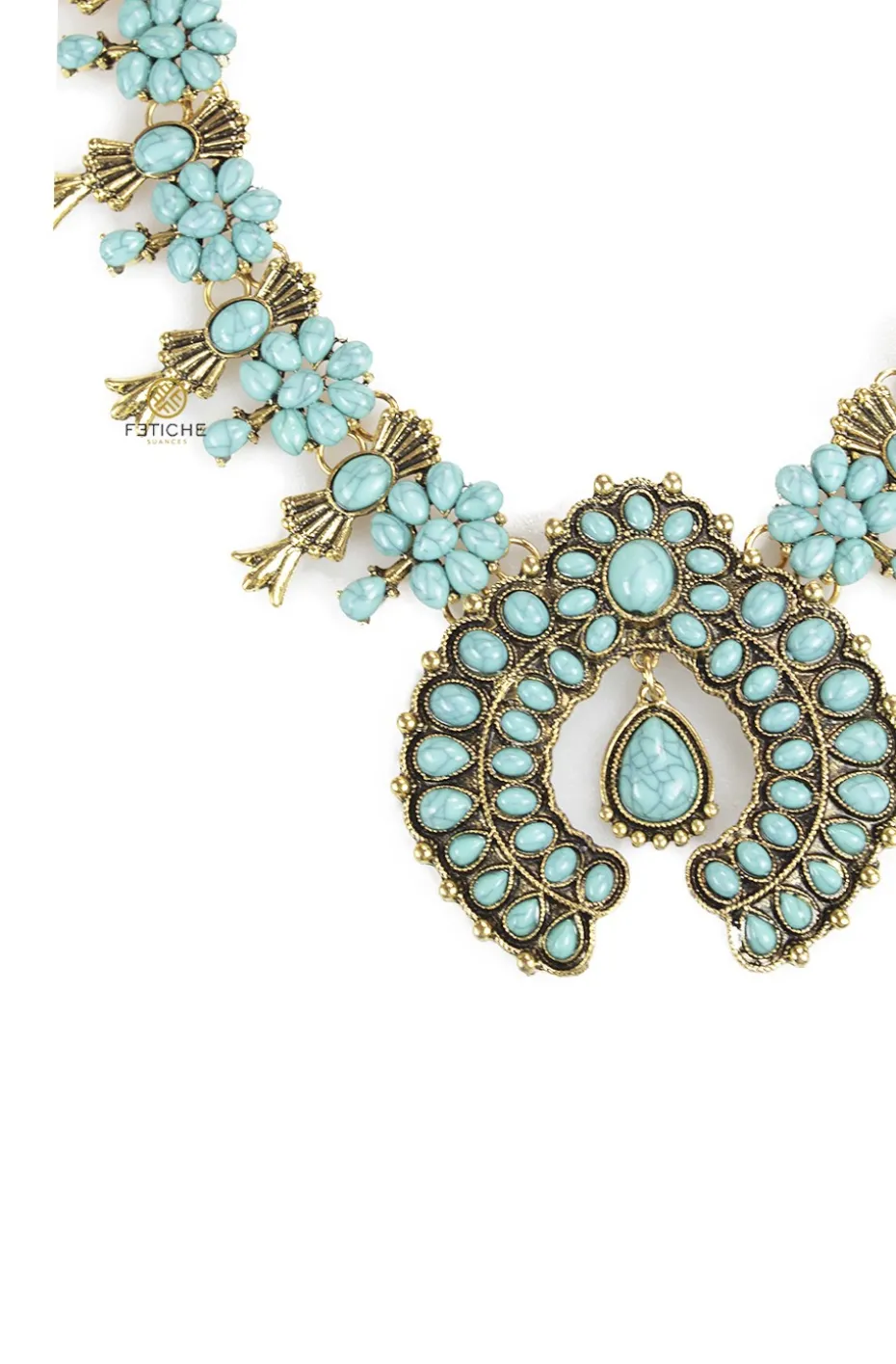 COLLAR BOHO TURQUESAS CALA