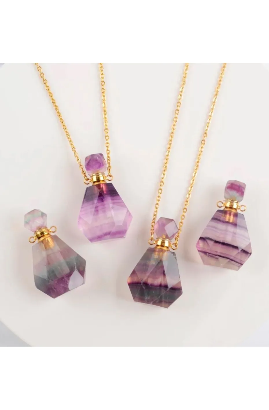COLLAR BOTELLITA BOHO AMATISTA