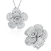 COLLAR CAMELIA PLATA