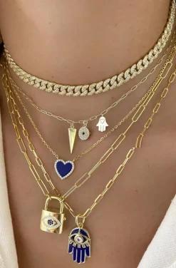 COLLAR CANDADO LUCKY EYE