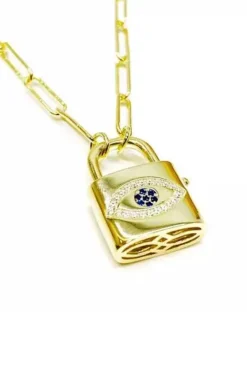 COLLAR CANDADO LUCKY EYE